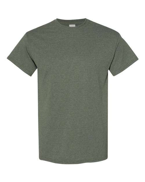 Gildan Heavy Cotton™ T-Shirt - Heather Military Green - Gildan 5000 Gildan Heather Military Green S