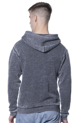 Royal Apparel 3355BO Unisex Burnout Pullover Hoody - Grey