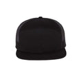 Richardson Seven-Panel Trucker Cap - Richardson 168 Caps Richardson Black Adjustable