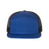 Richardson Seven-Panel Trucker Cap - Richardson 168 Caps Richardson Royal/ Black Adjustable