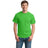 Mens DryBlend 50 Cotton/50 DryBlend Poly T-Shirt Joe's USA Small Electric Green