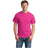 Mens DryBlend 50 Cotton/50 DryBlend Poly T-Shirt Joe's USA Small Heliconia