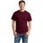 Mens DryBlend 50 Cotton/50 DryBlend Poly T-Shirt Joe's USA Small Maroon