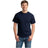 Mens DryBlend 50 Cotton/50 DryBlend Poly T-Shirt Joe's USA Small Navy