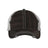 Valucap Bounty Dirty-Washed Mesh-Back Cap - Valucap 3150 Valucap Black/ Silver Adjustable