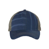 Valucap Bounty Dirty-Washed Mesh-Back Cap - Valucap 3150 Valucap Ocean/ Sage Adjustable
