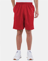 Champion S162 Unisex 9" Mesh Shorts with Pockets