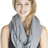 Royal Apparel 34000 Unisex eco Triblend Thermal Infinity Scarf - Eco Tri Grey