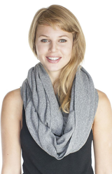 Royal Apparel 34000 Unisex eco Triblend Thermal Infinity Scarf - Eco Tri Grey