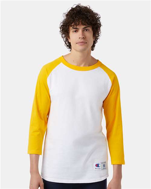 Champion T137 Unisex Raglan Sleeve Baseball T-Shirt