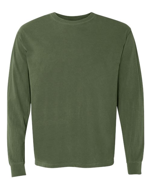 Comfort Colors 6014 Unisex Garment-Dyed Heavyweight Long Sleeve T-Shirt