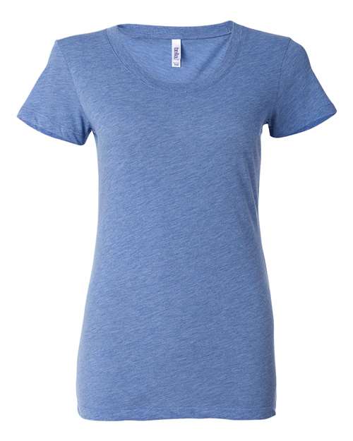 BELLA + CANVAS Women's Triblend Tee - BELLA + CANVAS 8413 BELLA + CANVAS Blue Triblend S