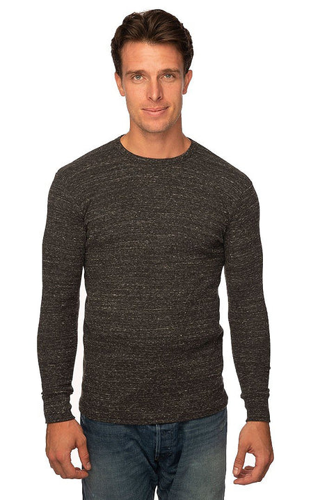 Royal Apparel 34152 Unisex eco Triblend Heavyweight Thermal - Eco Tri Charcoal