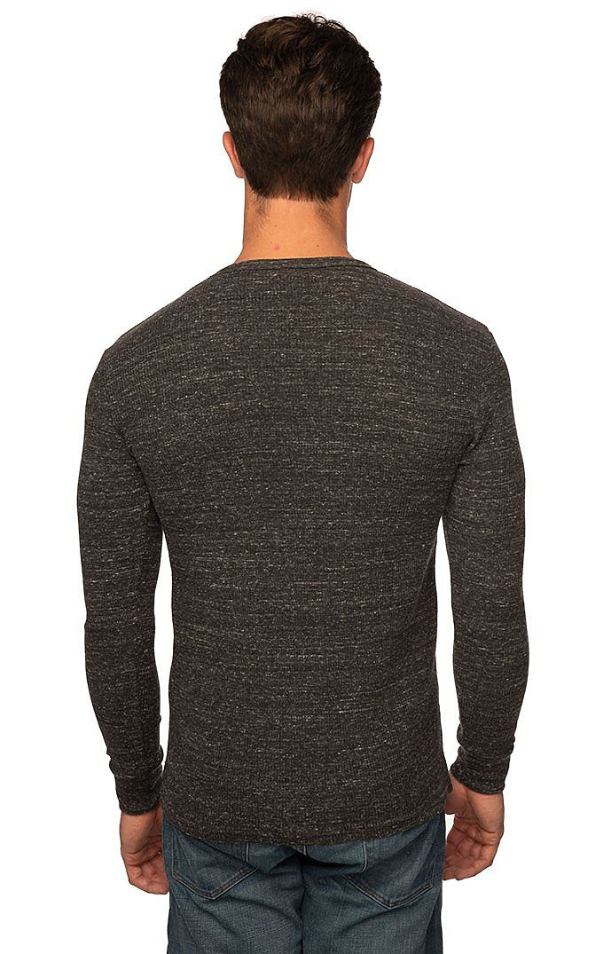 Royal Apparel 34152 Unisex eco Triblend Heavyweight Thermal - Eco Tri Charcoal