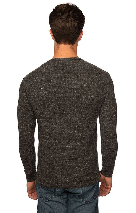 Royal Apparel 34152 Unisex eco Triblend Heavyweight Thermal - Eco Tri Charcoal