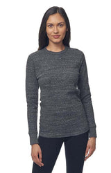 Royal Apparel 34152 Unisex eco Triblend Heavyweight Thermal - Eco Tri Charcoal