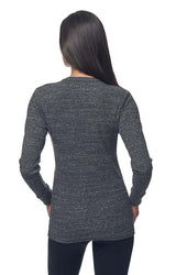 Royal Apparel 34152 Unisex eco Triblend Heavyweight Thermal - Eco Tri Charcoal