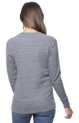 Royal Apparel 34152 Unisex eco Triblend Heavyweight Thermal - Eco Tri Grey