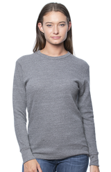 Royal Apparel 34152 Unisex eco Triblend Heavyweight Thermal - Eco Tri Grey