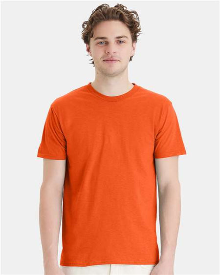 Hanes Perfect-T T-Shirt - Orange - Hanes 4980 Hanes