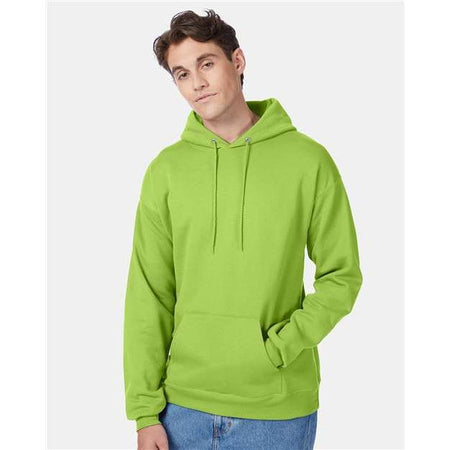 Hanes Ecosmart® Hooded Sweatshirt - Lime - Hanes P170 Hanes