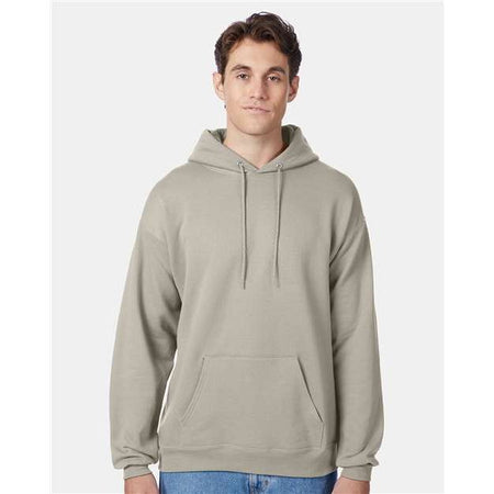 Hanes Ecosmart® Hooded Sweatshirt - Sand - Hanes P170 Hanes