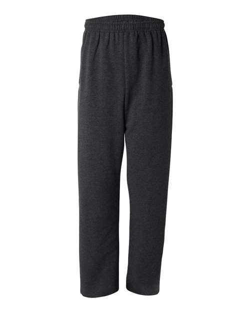JERZEES Unisex NuBlend® Open-Bottom Sweatpants with Pockets - JERZEES 974MPR