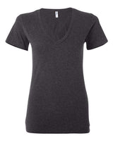 BELLA + CANVAS Women’s Jersey Deep V-Neck Tee - BELLA + CANVAS 6035