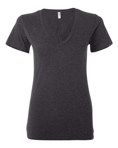BELLA + CANVAS Women’s Jersey Deep V-Neck Tee - BELLA + CANVAS 6035