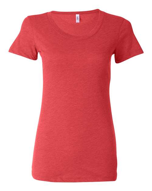 BELLA + CANVAS Women's Triblend Tee - BELLA + CANVAS 8413 BELLA + CANVAS Red Triblend S