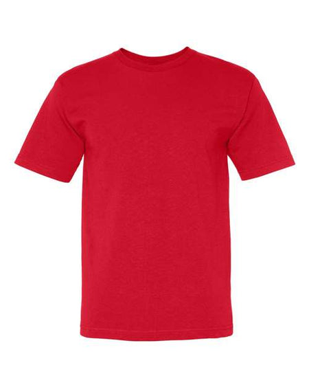 Bayside USA-Made Midweight T-Shirt - Red - Bayside 5040 Bayside Red S