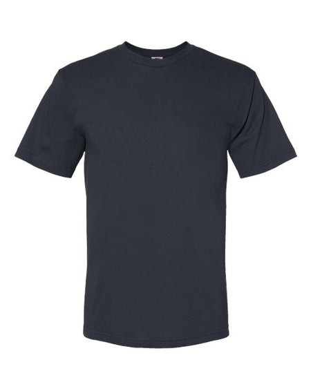 Bayside USA-Made Midweight T-Shirt - Navy - Bayside 5040 Bayside Navy S