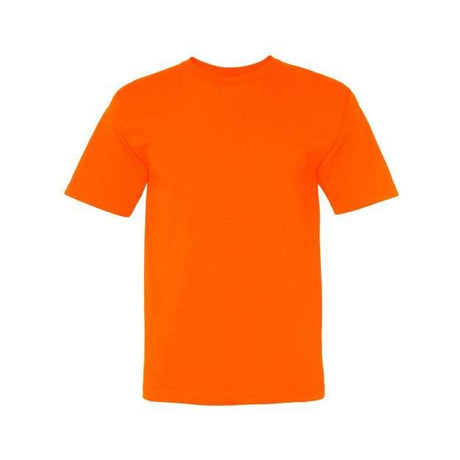 Bayside Unisex USA-Made Midweight T-Shirt - Bright Orange - Bayside 5040 Bayside