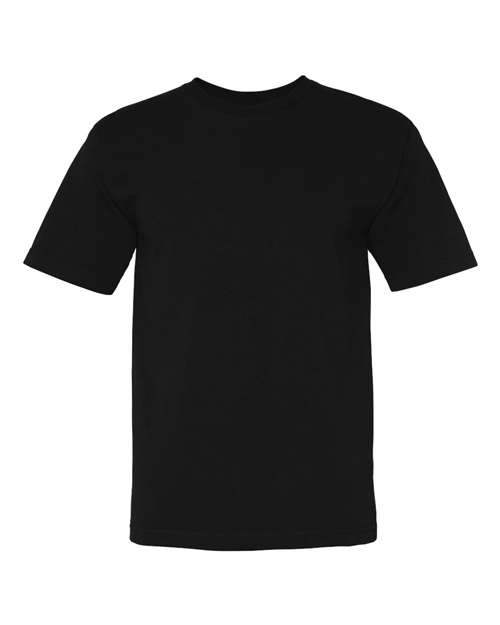 Bayside USA-Made Midweight T-Shirt - Black - Bayside 5040 Bayside Black S