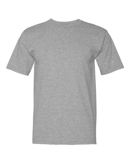 Bayside USA-Made Midweight T-Shirt - Dark Ash - Bayside 5040 Bayside