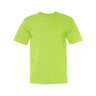 Bayside Unisex USA-Made Midweight T-Shirt - Lime Green - Bayside 5040 Bayside Lime Green S