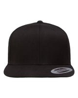 YP Classics Premium Flat Bill Snapback Cap - Yupoong 6089M