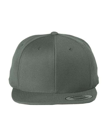 YP Classics Premium Flat Bill Snapback Cap - Yupoong 6089M