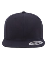 YP Classics Premium Flat Bill Snapback Cap - Yupoong 6089M