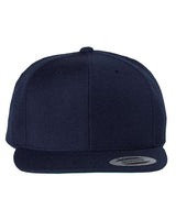 YP Classics Premium Flat Bill Snapback Cap - Yupoong 6089M