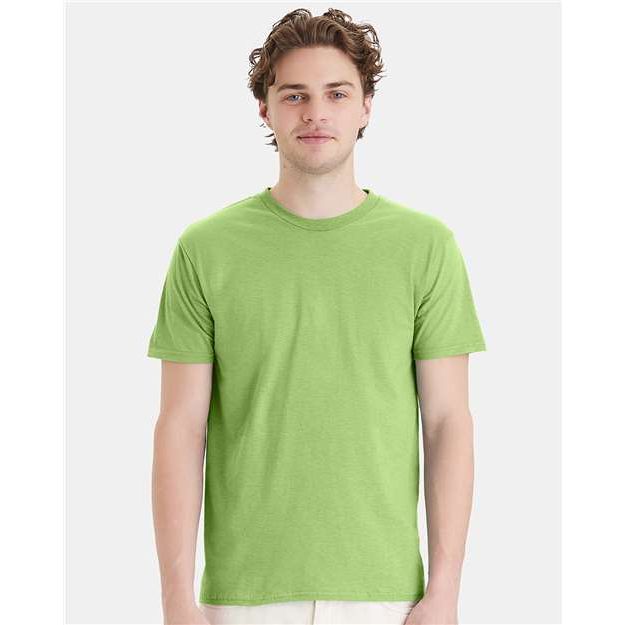 Hanes Perfect-T T-Shirt - Lime - Hanes 4980 Hanes Lime S