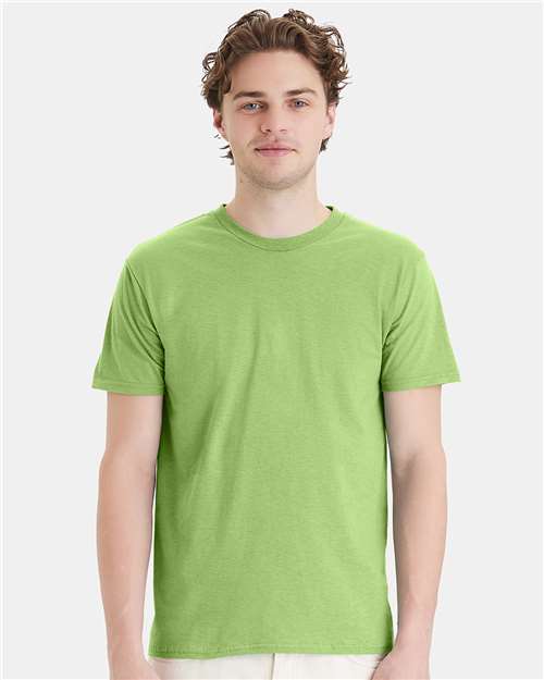 Hanes Perfect-T T-Shirt - Lime - Hanes 4980 Hanes