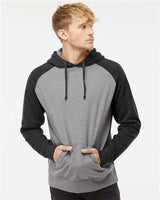 Independent Trading Co. Unisex Raglan Hooded Sweatshirt - Independent Trading Co. IND40RP