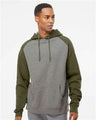 Independent Trading Co. Unisex Raglan Hooded Sweatshirt - Independent Trading Co. IND40RP