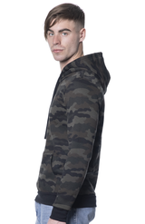 Royal Apparel 3515CMO Unisex Camo Fleece Pullover Hoodie - Camo