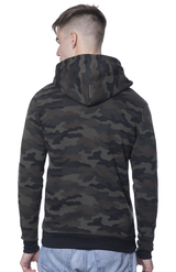 Royal Apparel 3515CMO Unisex Camo Fleece Pullover Hoodie - Camo