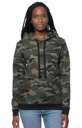 Royal Apparel 3515CMO Unisex Camo Fleece Pullover Hoodie - Camo