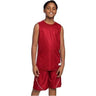 Youth PosiCharge Mesh Reversible Sleeveless Tee DRI-EQUIP Youth X-Small True Red