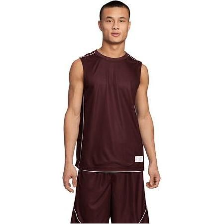 Mens PosiCharge Mesh Reversible Sleeveless Tee DRI-EQUIP X-Small Maroon