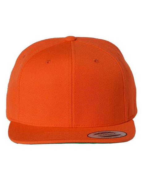 YP Classics Premium Flat Bill Snapback Cap - Yupoong 6089M